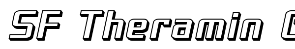 SF Theramin Gothic font preview